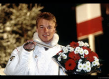 Steve Locher médaillé des Jeux d'Albertville