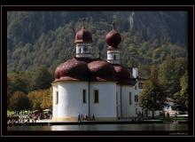 St Bartholomew's Church au bord du Konigssee