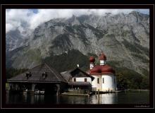 St Bartholomew's Church au bord du Konigssee
