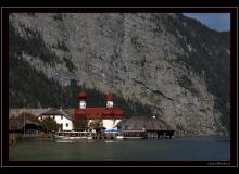 St Bartholomew's Church au bord du Konigssee