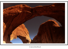 Triple Arche dans Arches National Park