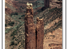 Spider Rock dans le Canyon de Chelly