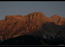 Tofana au-dessus de Cortina d'Ampezzo