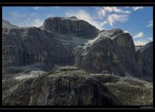 Dolomites et le refuge Franz Kostner