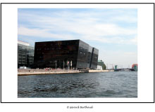 VILLE DE COPENHAG  (DANEMARK)Le Black Diamond , le centre culturel le plus actif de Copenhag