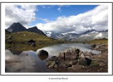 Lac de Tsate et Aiguilles Rouges d'Arolla