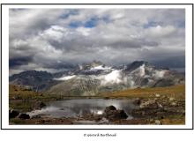 Lac de Tsate et Aiguilles Rouges d'Arolla