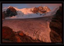 Glacier de Turtmann et Weisshorn