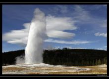 Old Faithfull a Yellowstone