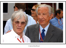 Bernie ECCLESTONE et Juan Antonio SAMARANCH