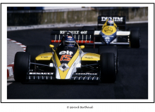 Patrick Tambay devant Niko Rosberg