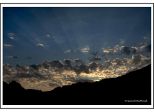 LEVER DE SOLEIL SUR LES ALPES BERNOISES