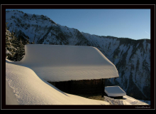 Ambiance hivernale ˆ La Loure (Mase)