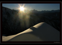 Ambiance hivernale ˆ La Loure (Mase)