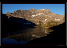 LE LAC DE SALANFE ET LA TOUR SALLIERE