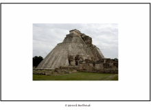 Site maya d'Uxmal dans le Yucatan.