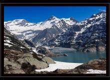 Le barrage d'Emosson