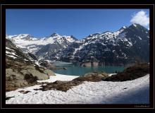 Le barrage d'Emosson