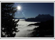 Mer de brouillard sur le Bas-Valais