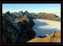 Chablais au lever du soleil
