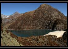 Le barrage d' Emosson