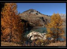 Le barrage d' Emosson