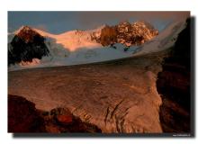 Le Weisshorn et le glacier de Turtmann