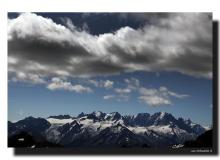 Vue sur le massif du Trient