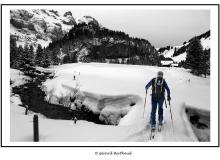 La région de Barme au-dessus de Champéry