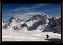 Le Vélan et le Grand Combin