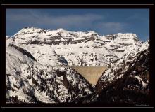 Le barrage d'Emosson