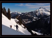 Montée au Pic de la Corne