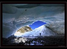 Grotte glaciaire de Zinal