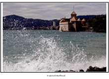 CHILLON ET LE LAC LEMAN