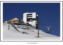 MASSIF DES DIABLERETS ET VUE SUR LE RETAURANT BOTA