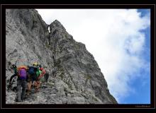 Montée au col des Ottans