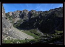 Les Dents Blanches et le lac de la Vogeale