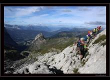 Montée au Pas du Taureau