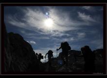 Montée au Pas du Taureau